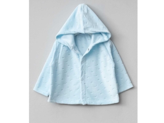 UNISEX 3/12 AY AY YILDIZ DESENLİ HIRKA