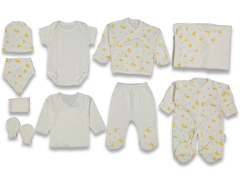 UNİSEX  ÖRDEK BASKILI 10 LU ZIBIN SET