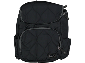 UNISEX ÖNÜ CEP KAPAKLI FERMUARLI KAPİTONE YUMY ÇANTA