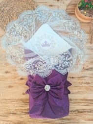 UNISEX 1/9 AY SARAY ATLAS TAÇLI LÜKS KUNDAK