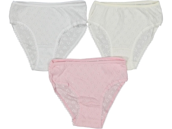 KIZ 6/7  YAŞ JAKARLI SLİP KİLOT