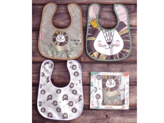 ERKEK 6/24 AY ASLAN DESEN 3’LÜ KOMBİN ÖNLÜK 