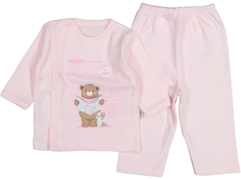 UNİSEX 0/3 YAŞ PATİKSİZ PİJAMA TAKIM