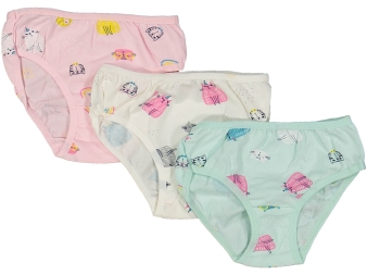 KIZ 2/3 YAŞ KARIŞIK DESENLİ SLİP