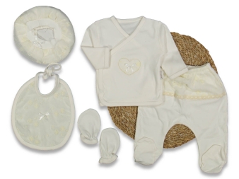 KIZ 3/3 AY KALPLİ 5 PARÇA ZIBIN SETİ