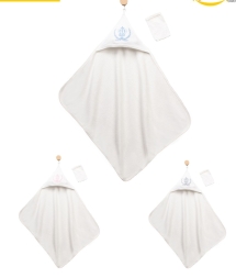 UNISEX 1/12 AY TAÇ NAKIŞLI ÇİFT KAT HAVLU SİLGİ