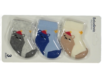 ERKEK HAVLU KARIŞIK DESEN PVC 12Lİ ÇORAP