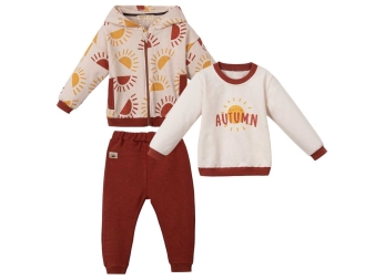 ERKEK 9/18 AY TARBELA GÜNEŞLİ 3LÜ TAKIM