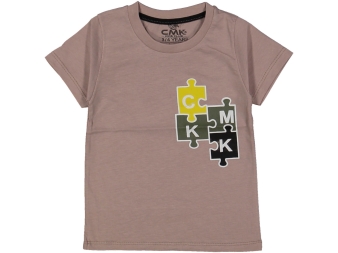 ERKEK 3/12 YAŞ PUZZLE BASKILI TİŞÖRT