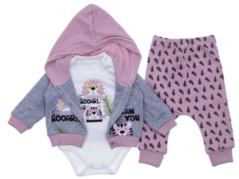 3/9 AY 6893 ASLAN DESENLİ 3 LU TAKIM