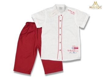 ERKEK 5/8 YAŞ HAKİM YAKA OLD WEST BASK