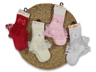 KIZ 3 YAŞ LÜX DANTELLİ ÇORAP