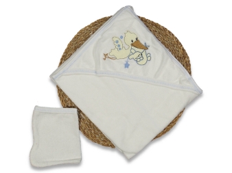 UNISEX 1/24 AY LEYLEK NAKIŞLI HAVLU SİLGİ