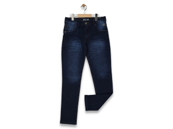 ERKEK 13/16 YAŞ CEP NAKIŞLI KLASİK KOT PANTOLON