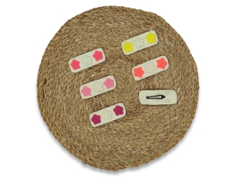 KIZ 1/4 YAŞ 3 PAPATYA SAÇ TOKASI