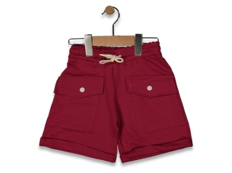 KIZ 13/16 YAŞ DUBLE PACA KARGO CEP NAKİSLİ KAPRİ 1