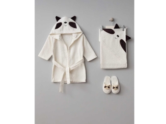 UNISEX 1/24 AY RAKUN BORNOZ SETİ