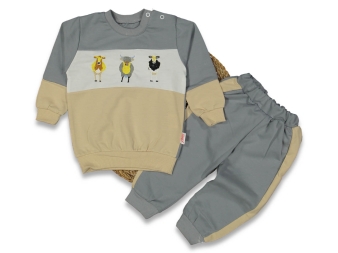 ERKEK 9/18 AY HAYVAN FİGÜRLÜ PARÇALI 2 İP TAKIM