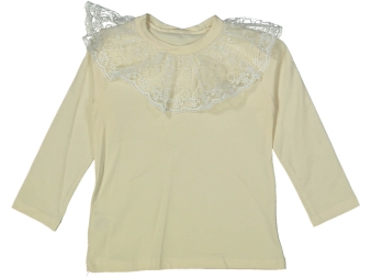 KIZ 2/5 YAŞ YAKA DANTELLİ BADİ 