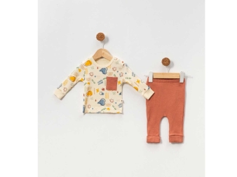 ERKEK 3/12 AY YILDIZLI CEPLİ 2Lİ TAKIM