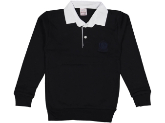 ERKEK 5/14 YAŞ A ARMA NAKIŞLI PATLI SWEAT BEYAZ