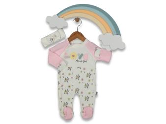 BEBE 3/6 AY LOVE PAPATYA NAKIŞLI  TULUM