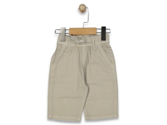 ERKEK 1/4 YAŞ BELİ İPLİ KETEN KAPRİ