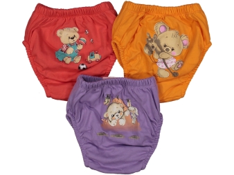 UNISEX 1/3 YAŞ RENKLİ AYICIK ALIŞTIRMA KÜLODU