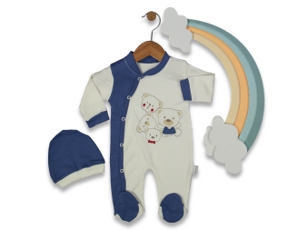 BEBE 3/6 AY AYI AİLESİ NAKIŞLI  TULUM