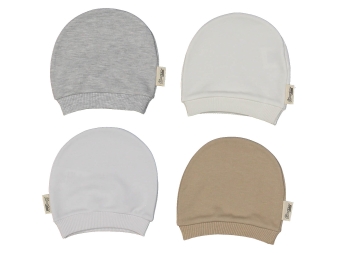 UNISEX 3/12 AY PENYE RENKLİ YENİDOĞAN ŞAPKA