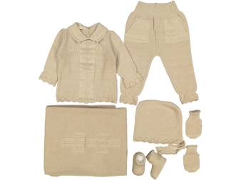 BEBE 0/3 AY TRİKO PATİKLİ 5Lİ SET