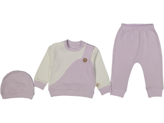 KIZ 6/18 AY TEK OMUZLU ÜÇLÜ KIZ TAKIM