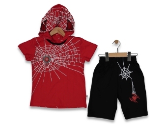 ERKEK 7/10 YAŞ MASKELİ SORTLU TAKİM