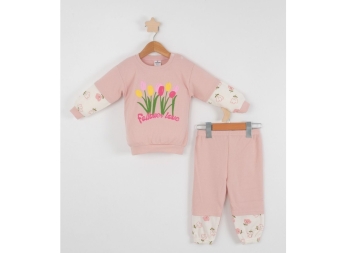 KIZ 2/2 YAŞ LALELİ İKİLİ TAKIM