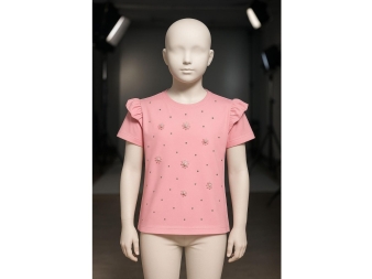 KIZ 5/8 YAŞ OMUZ PAPATYALI BADİ