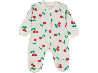 KIZ 3/9 AY KİRAZ BASKILI PATİKLİ TULUM 