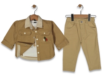 ERKEK 1/4 YAŞ GÖMLEK TAKIM