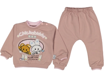 KIZ 9/18 AY CHICKABIDDY PENCERELİ TAVŞAN İKİLİ TAKIM