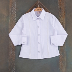 5-8 YAŞ KIZ ÇOCUK OKUL GÖMLEĞİ