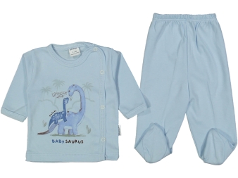 UNISEX 1/3 AY DİNO BASKILI TAKIM