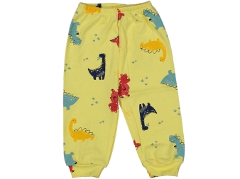 ERKEK 1/9 AY DİNO BASKI MANŞETLİ TEK ALT