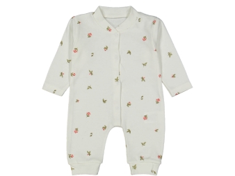 KIZ 3/9 AY LALE BAKSILI ÇITÇITLI MANŞETLİ TULUM 