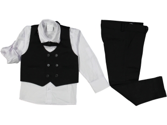 ERKEK 2/5 YAŞ PLANET 6 DÜĞME YELEKLİ TAM TAKIM