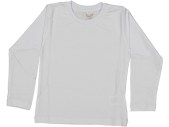 UNISEX 5/8 YAŞ DÜZ UZUN KOL BADİ