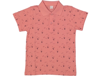 ERKEK 6/9 YAŞ POLO YAKA YELKEN BASKILI SWEAT