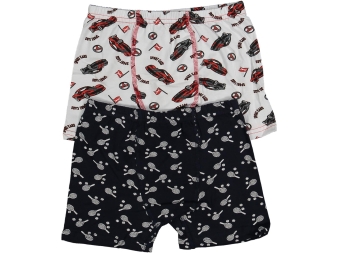 ERKEK 8/9  YAŞ  KARIŞIK BASKILI 12'Lİ BOXER