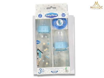 BEBE BİBERON 3 LÜ CAM SET