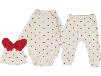 KIZ 3/9 AY KALPLİ 3'LÜ TAKIM