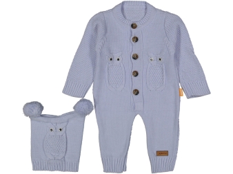 ERKEK 6/12 AY BAYKUŞ ŞAPKALI TRİKO TULUM