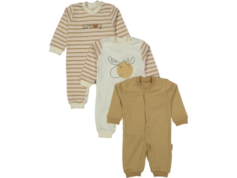 ERKEK 6/12 AY ÇİZGİLİ GEYİK TEK BOY TULUM